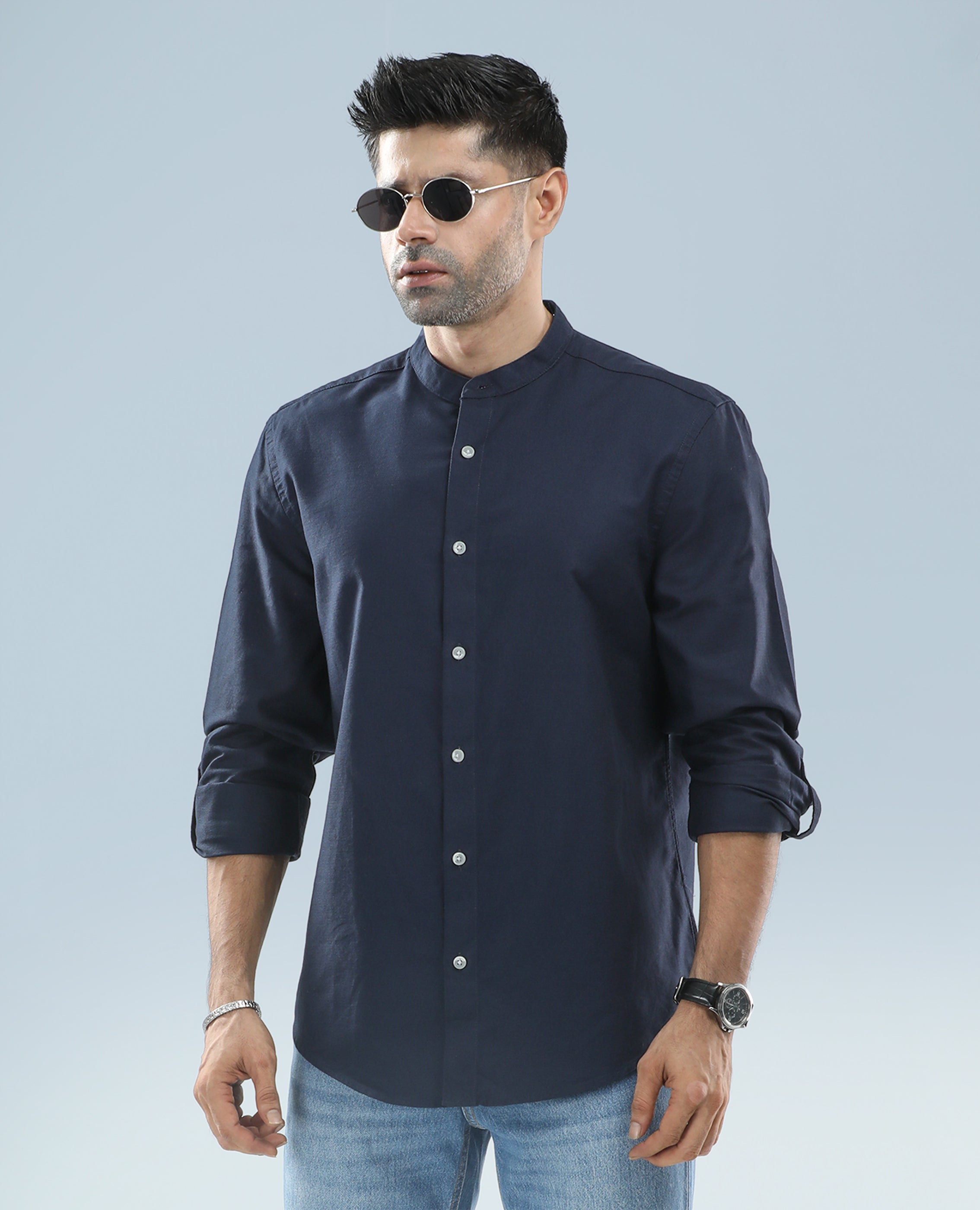 Men Cotton Full Sleeve Casual Shirt