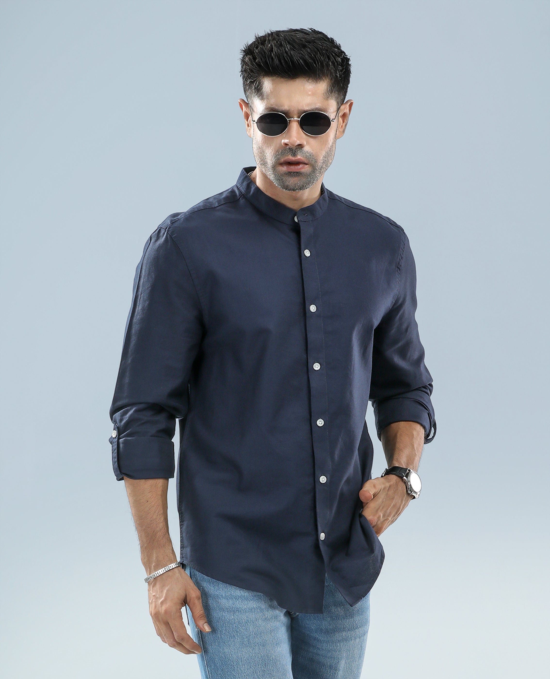 Men Cotton Full Sleeve Casual Shirt