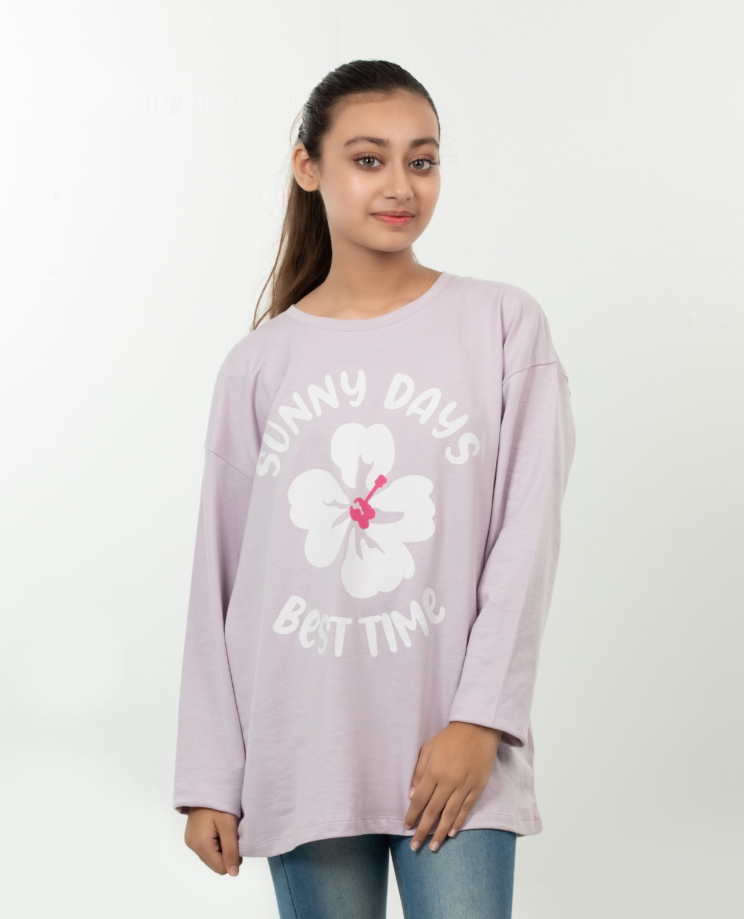 Girl’s Drop Shoulder T-shirt