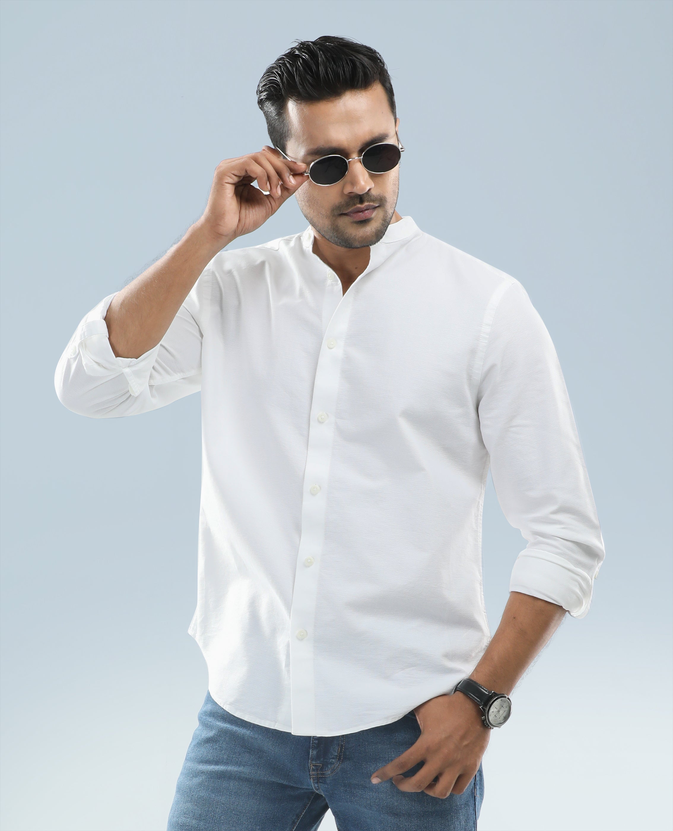 Men Cotton Full Sleeve Casual Shirt