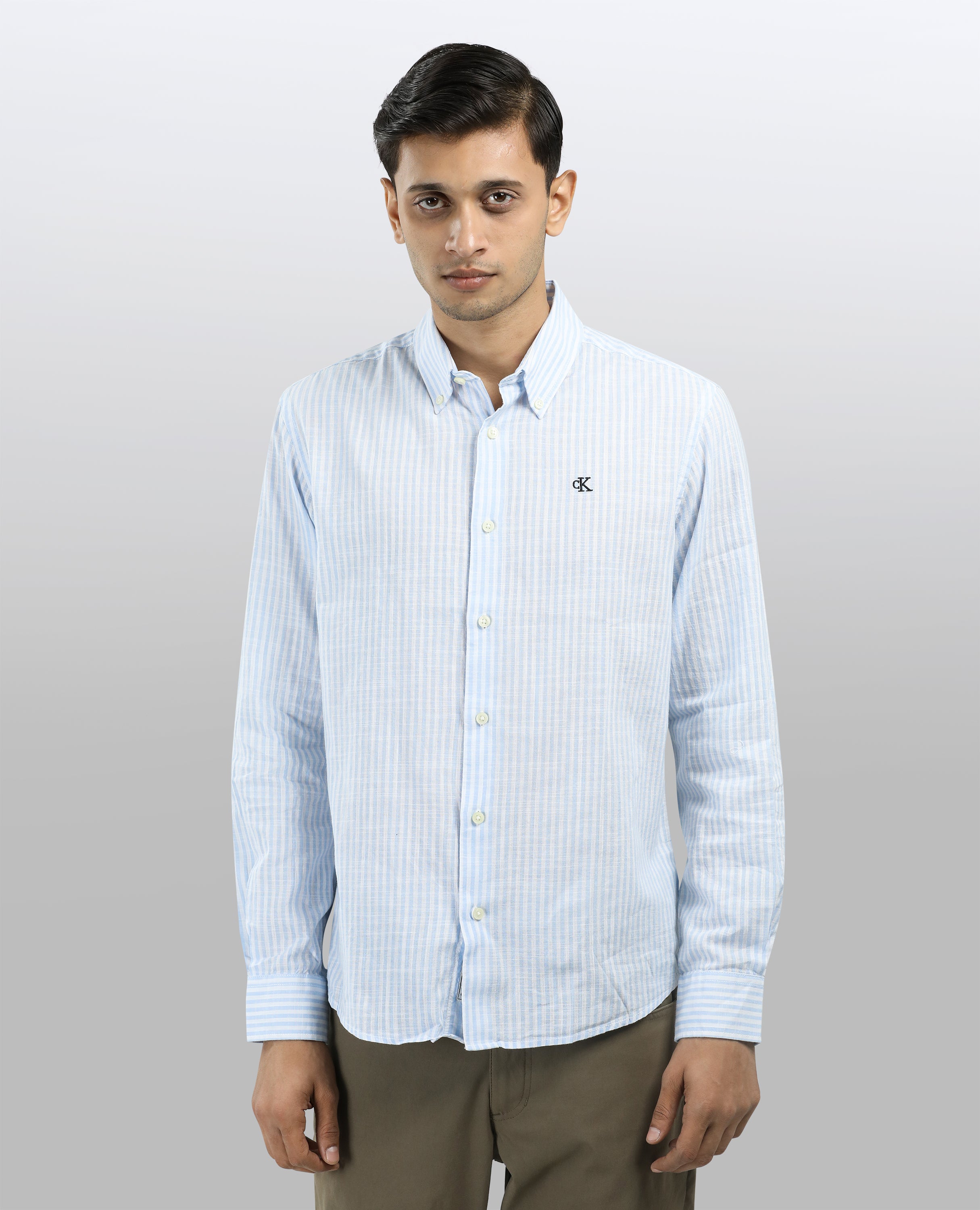 Men's Long Sleeve Cotton Shirt