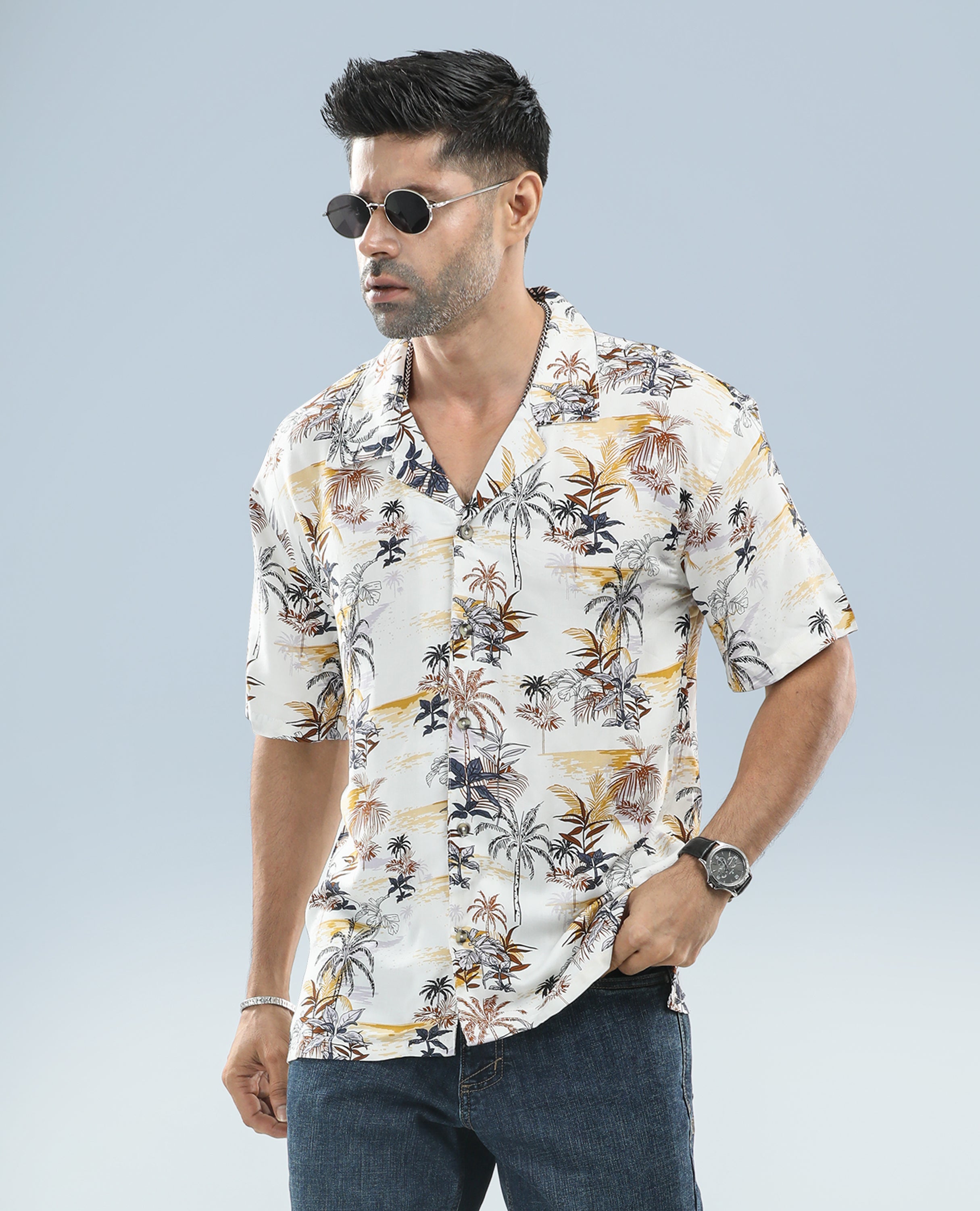 Men’s Half Sleeve Cuban Shirt