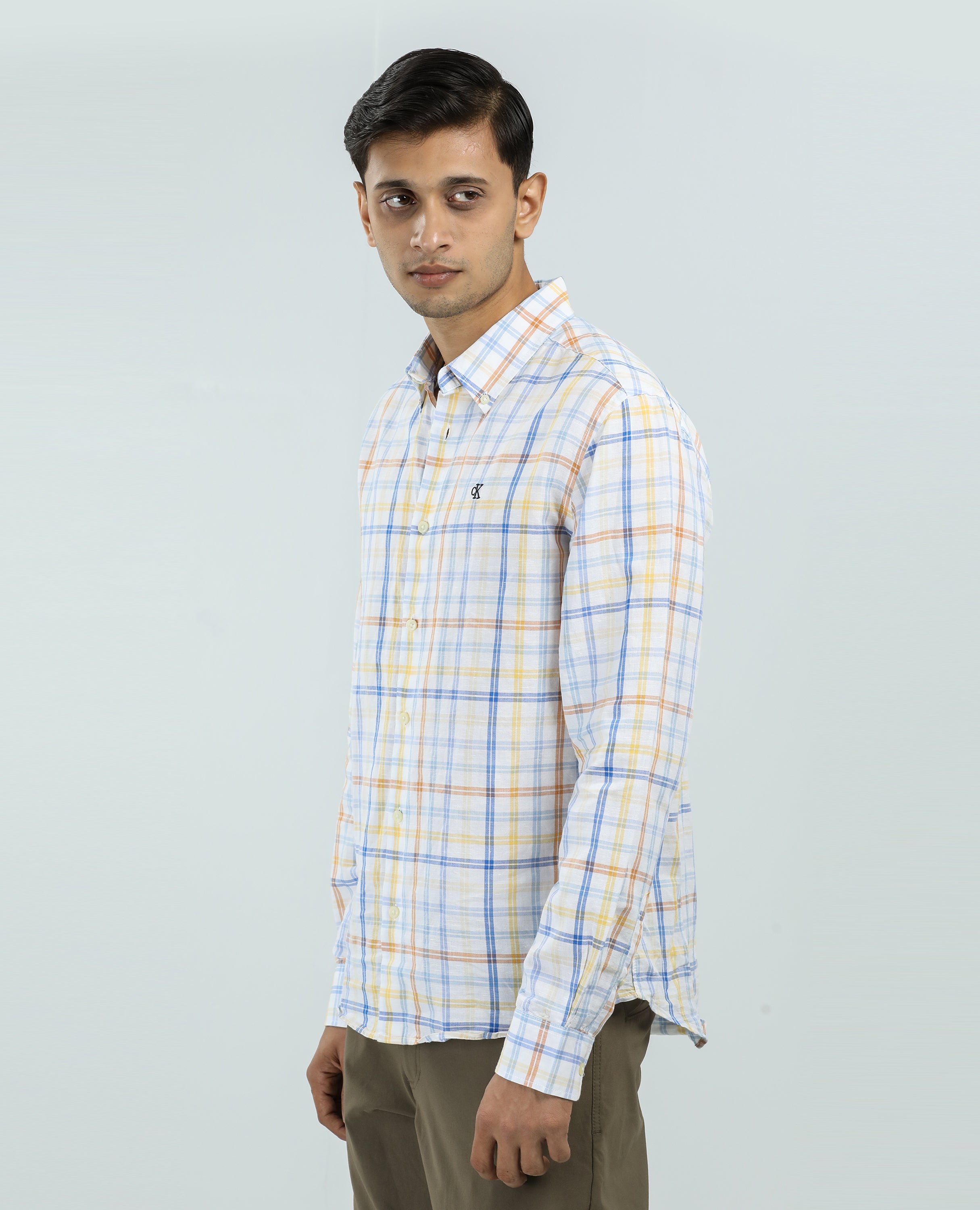 Men's Long Sleeve Cotton Shirt