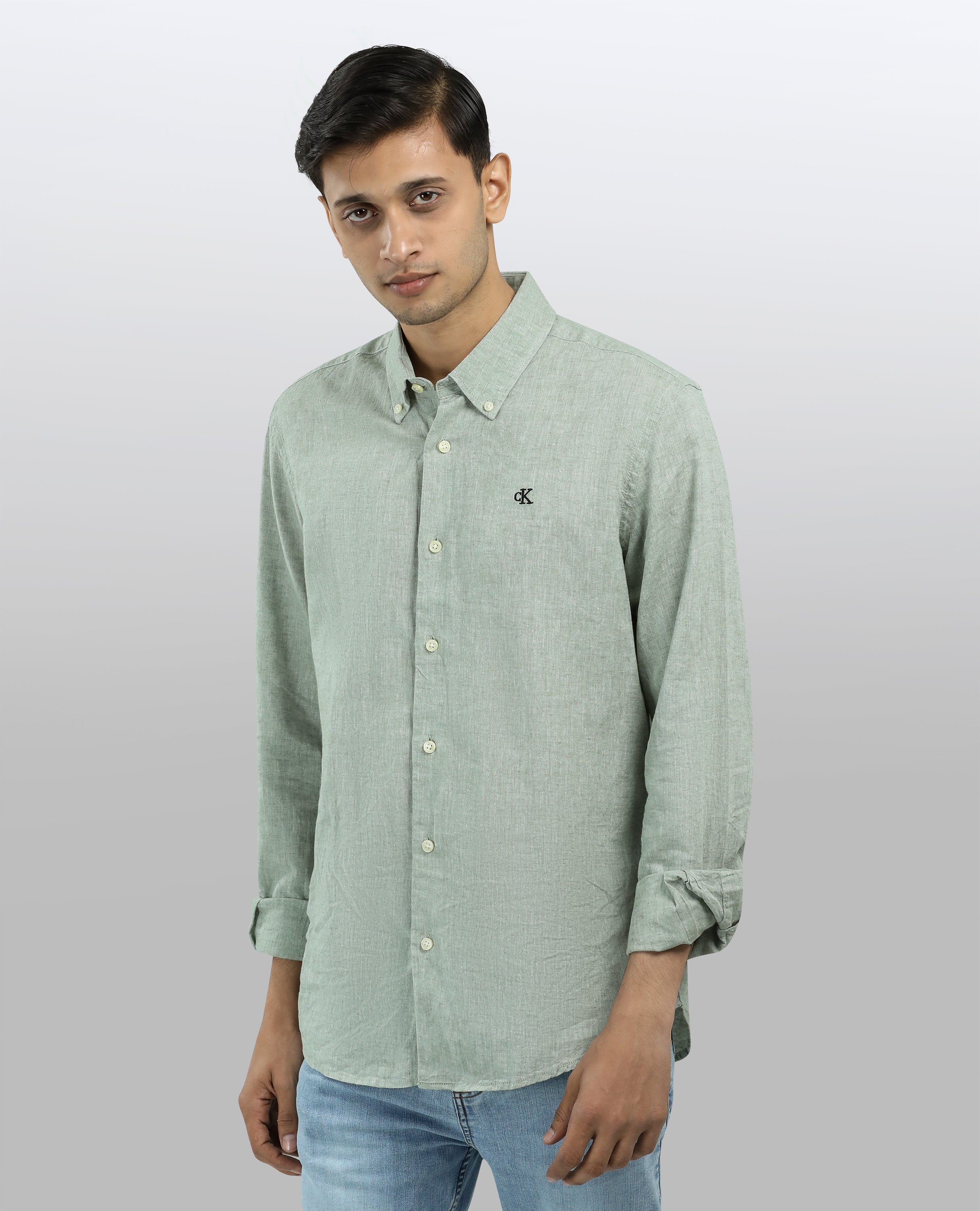 Men's Long Sleeve Cotton Shirt