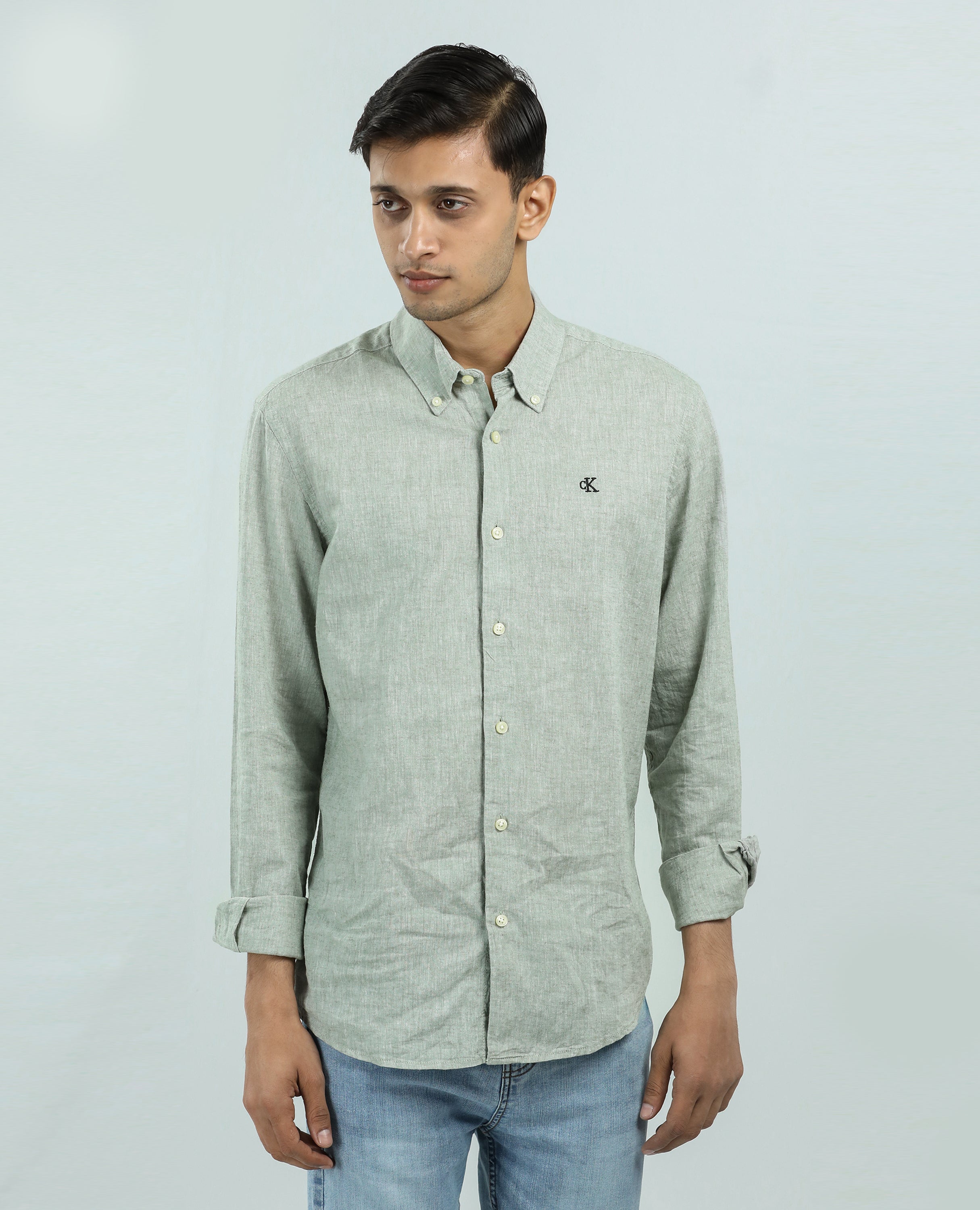 Men's Long Sleeve Cotton Shirt