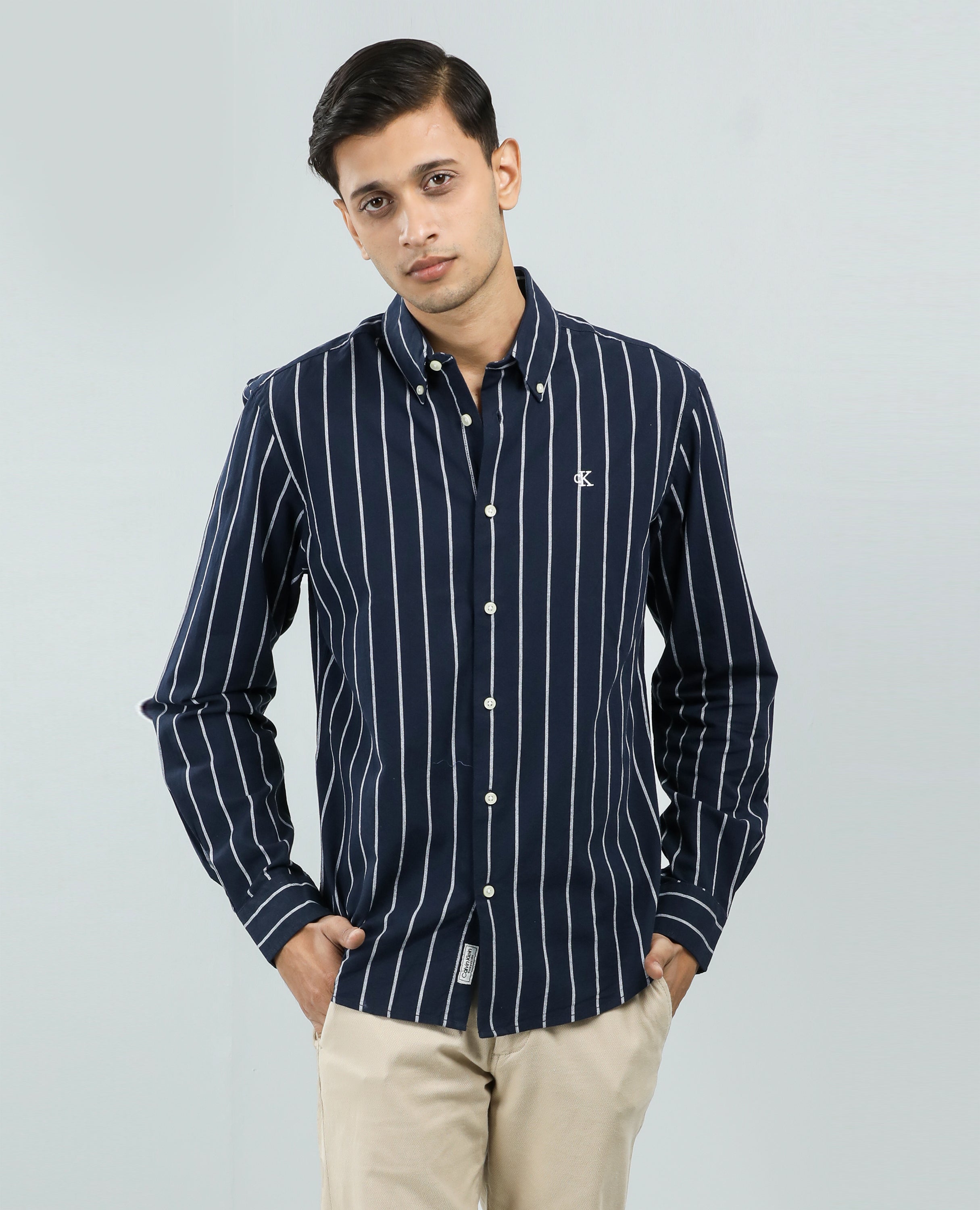 Men's Long Sleeve Cotton Shirt