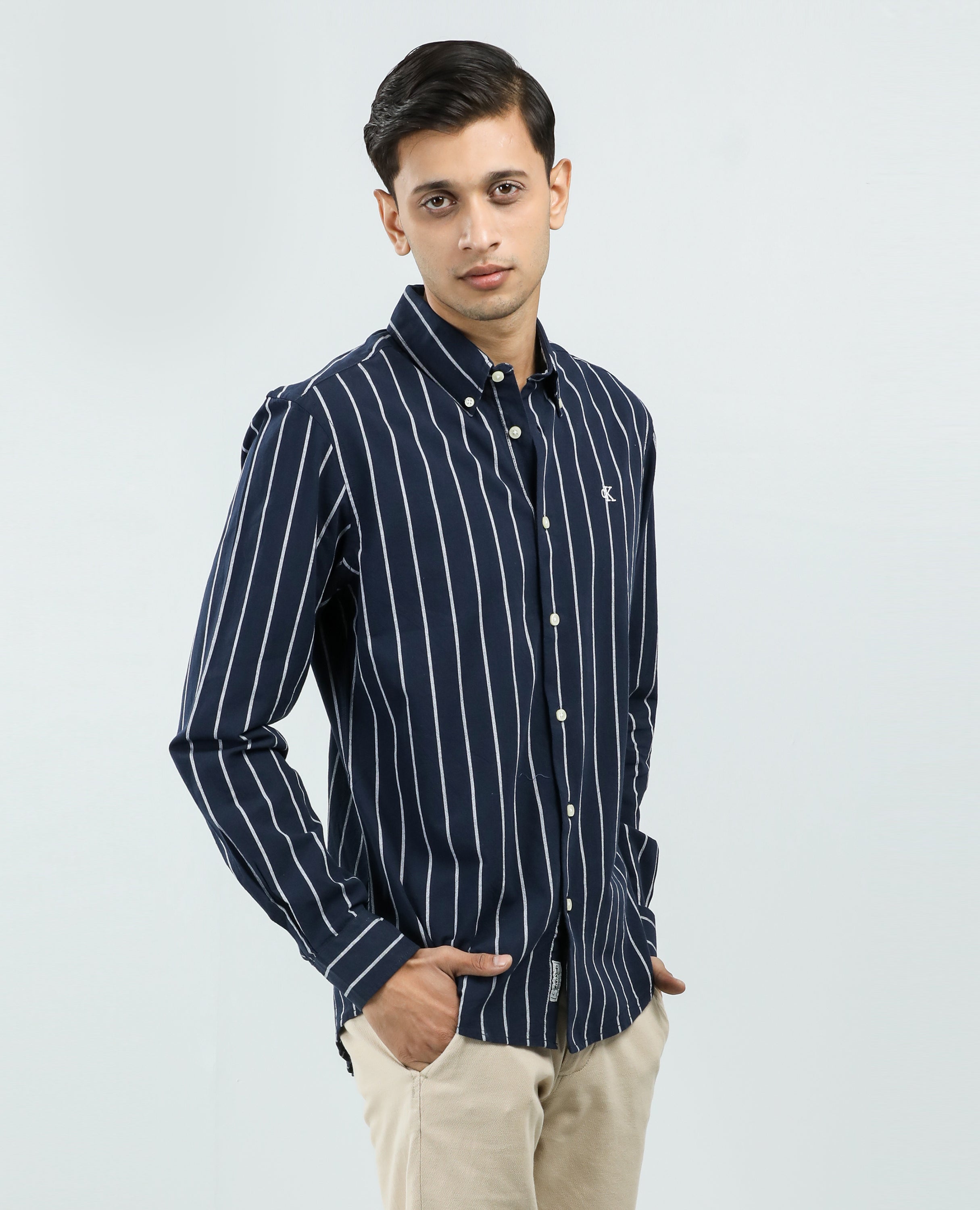 Men's Long Sleeve Cotton Shirt