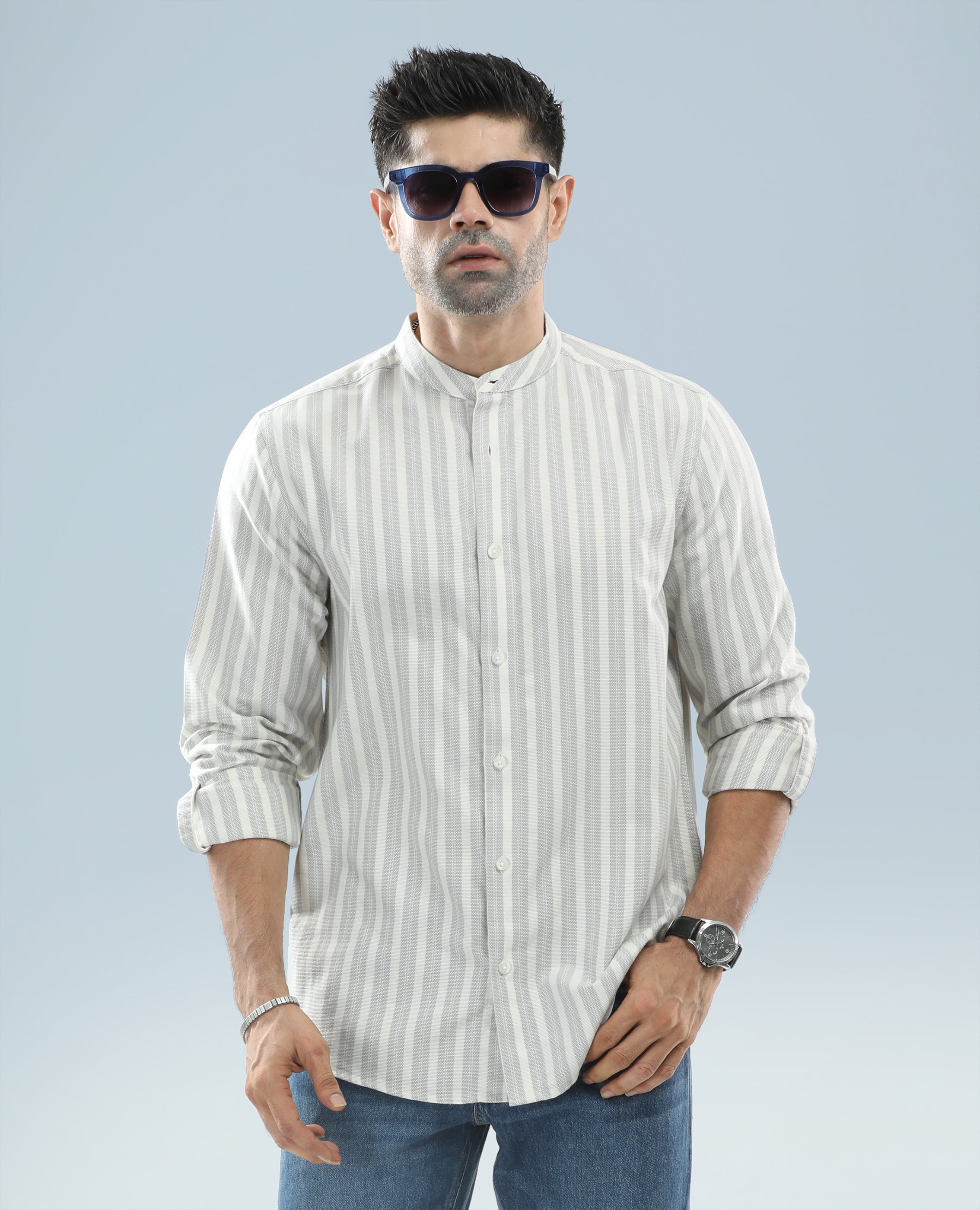 Men Cotton Full Sleeve Casual Shirt