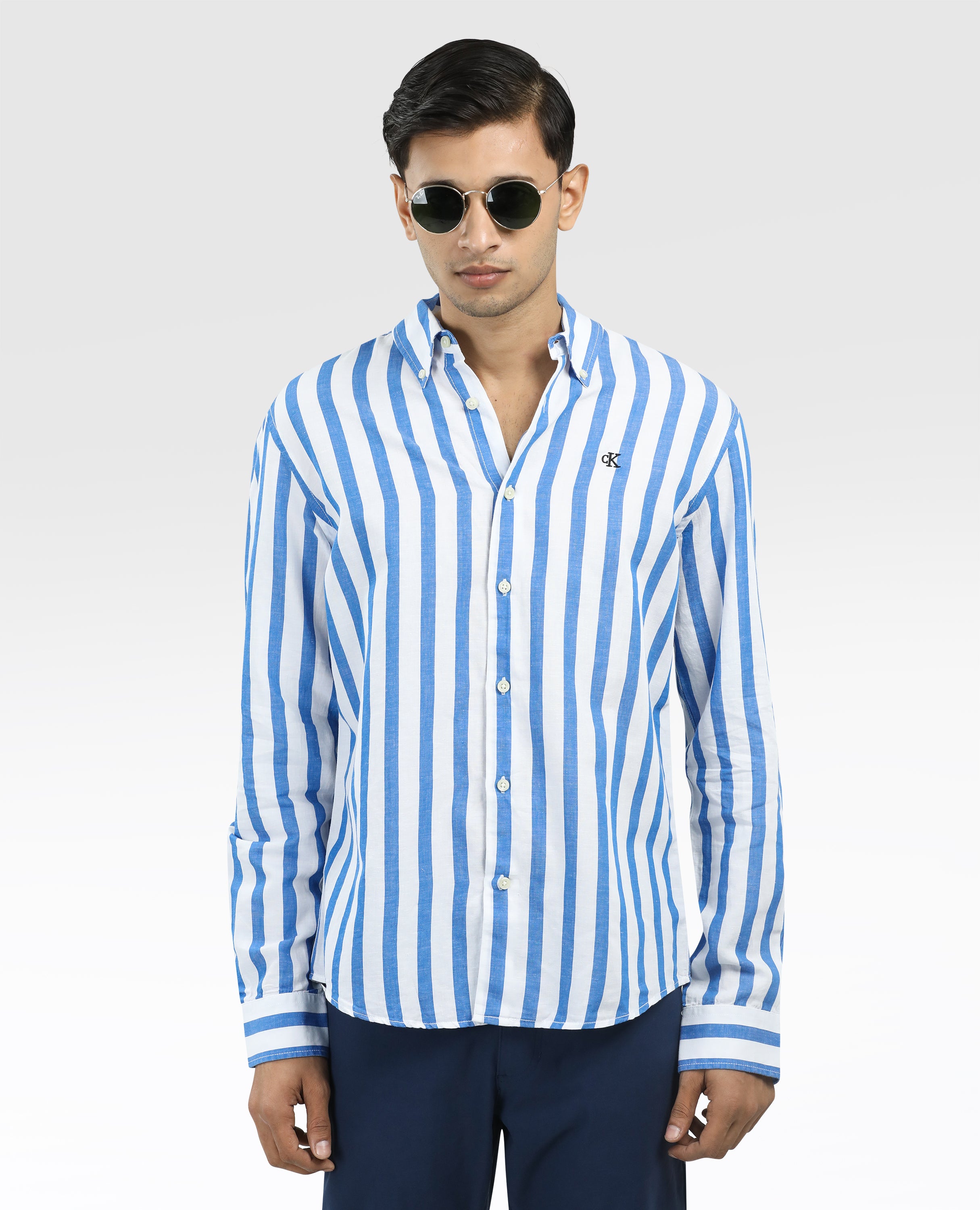 Men's Long Sleeve Cotton Shirt