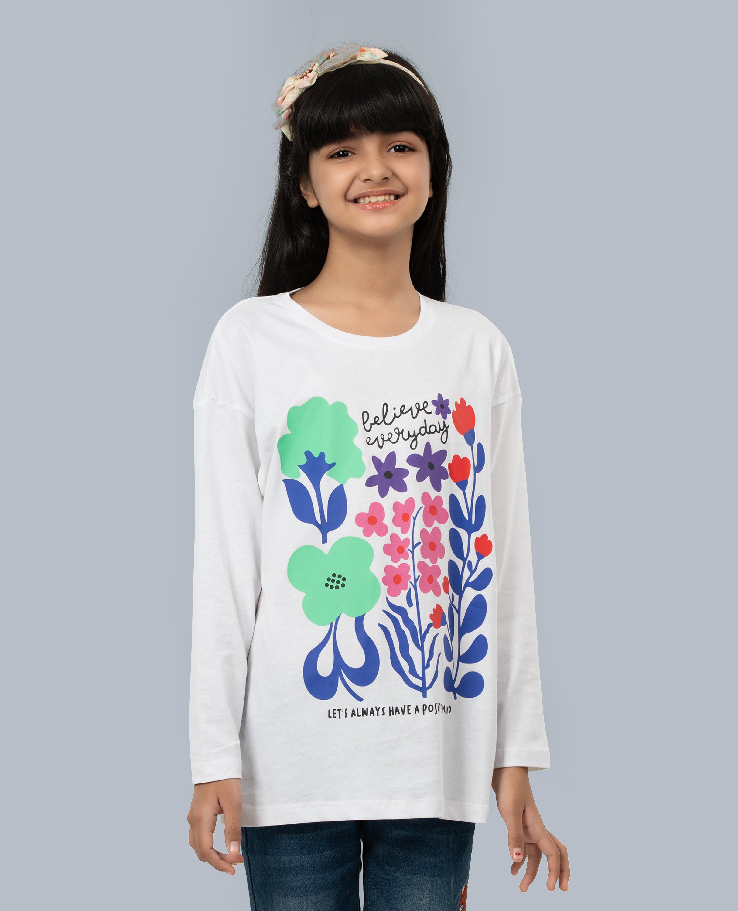 Girl’s Drop Shoulder T-shirt