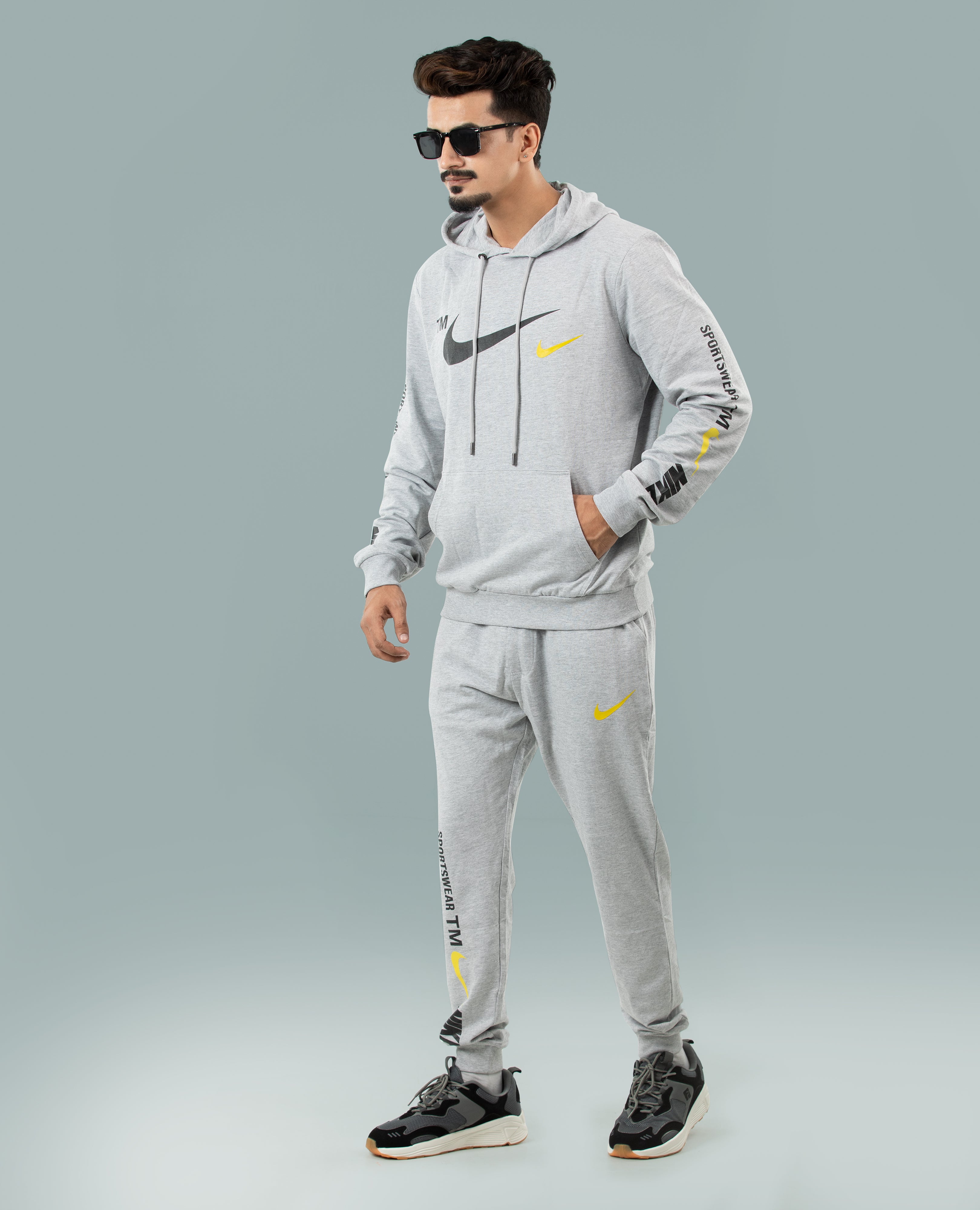 Men's Hoodie  Sweatshirt Set